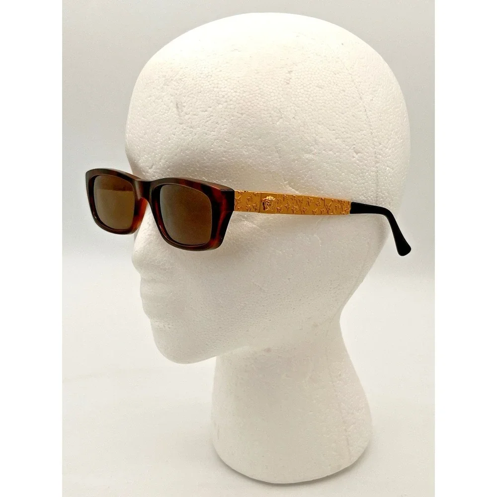 Vintage Gianni Versace Medusa Sunglasses Mod.291/M Col.900 Authentic w/ COA RARE